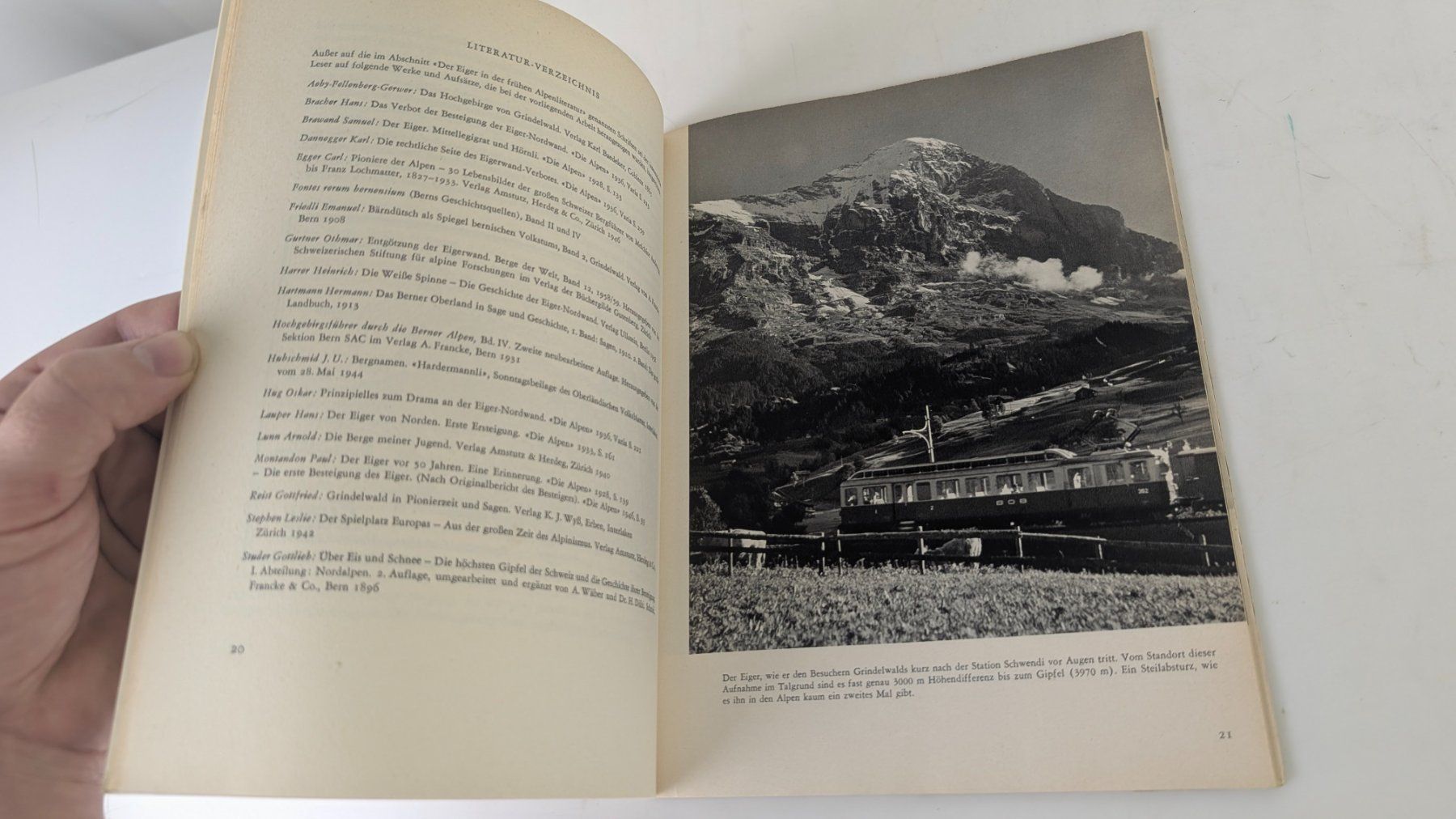Bücher: Berner Heimatbücher: Der Eiger 1959 – Gebraucht aus Zürich von axolottchen 7