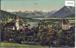 Thun - Generalansicht - Litho