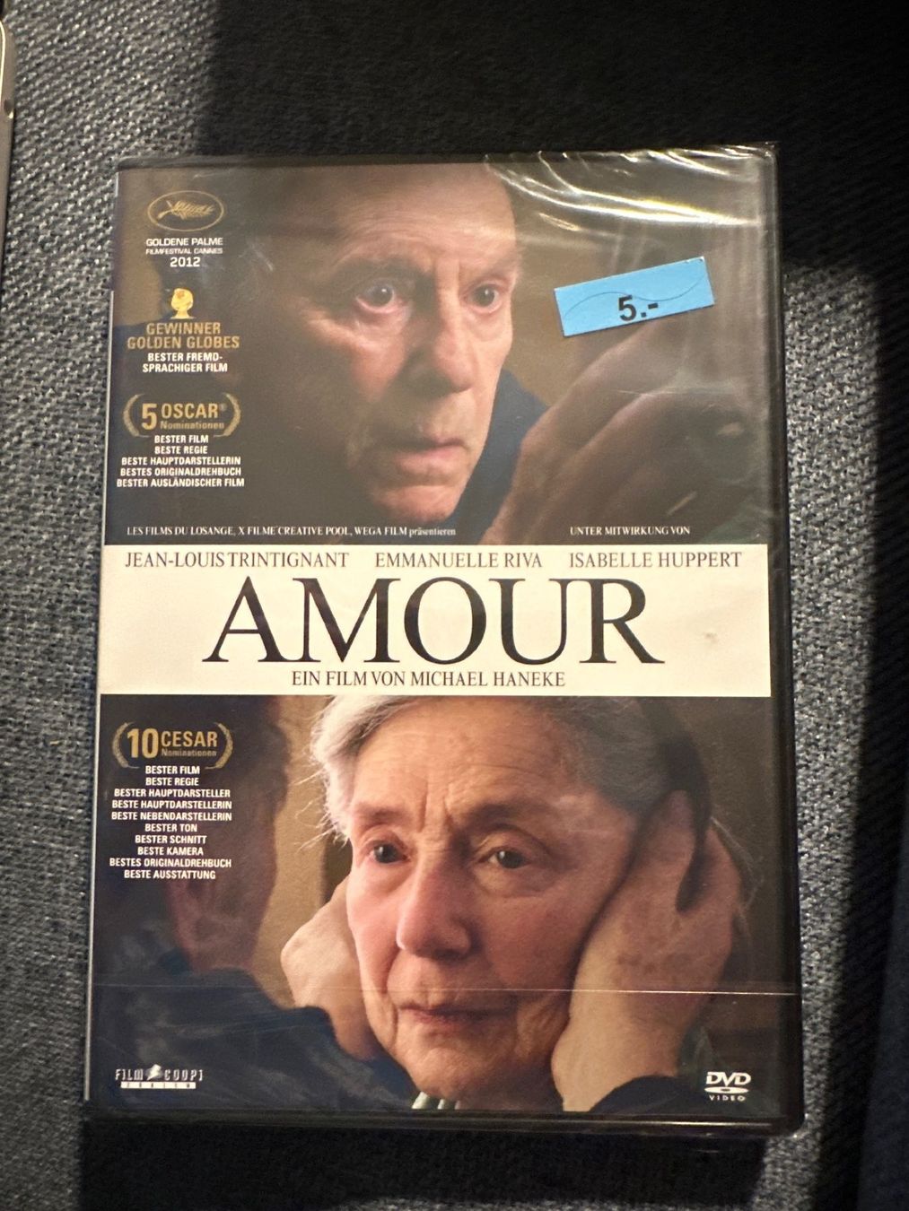 Tutti i DVDs: Amour (DVD) – Nuovo e nell'imballaggio originale da Birmensdorf ZH venduto da Pukeko58