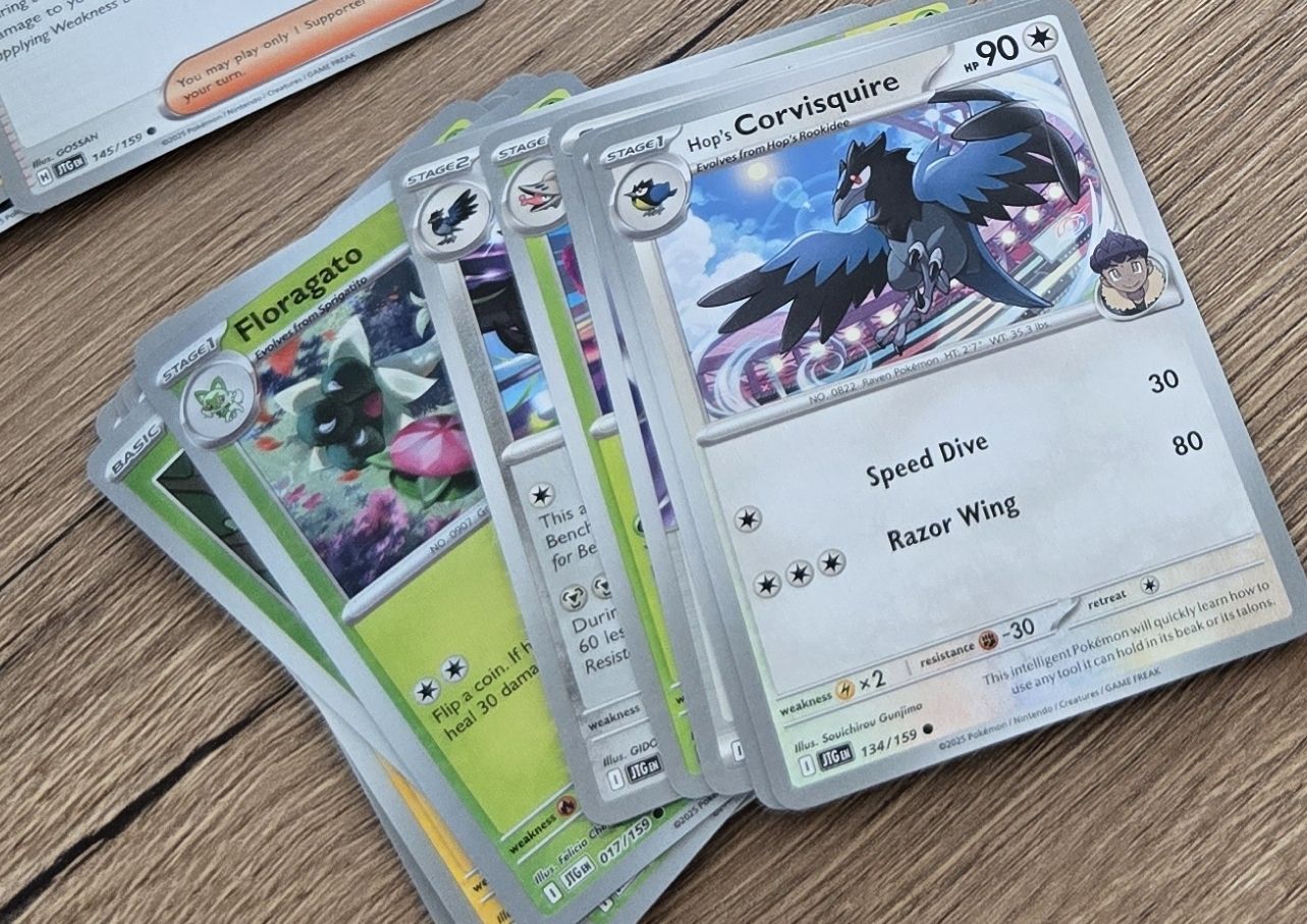 Pokémon Carte collezionabili: 57 stk. Pokemon Karten Bundle - Floragato & Corvisquire Glit – Usato da Neuenhof venduto da archia
