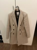 Mango Wollmantel Gr. S, Beige - Perfekt für den Herbst!