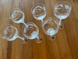 WEINGLÄSER - 6 Stk.Vintage GALLO Villeroy & Boch ungebraucht