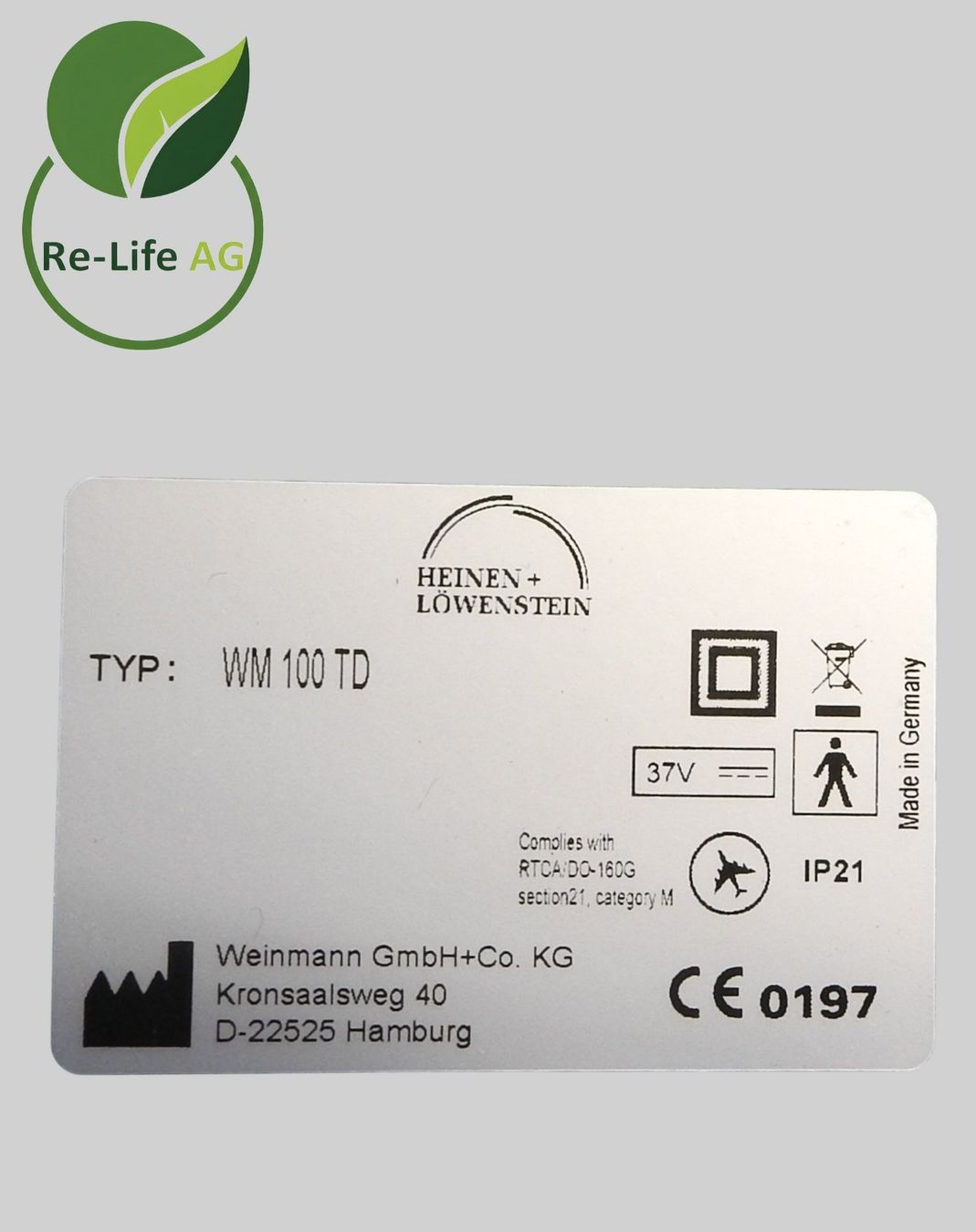 Attrezzature mediche: Heinen + Löwenstein prisma 20A AutoCPAP – Usato da Reinach BL venduto da Re-LifeAG_Labor 4