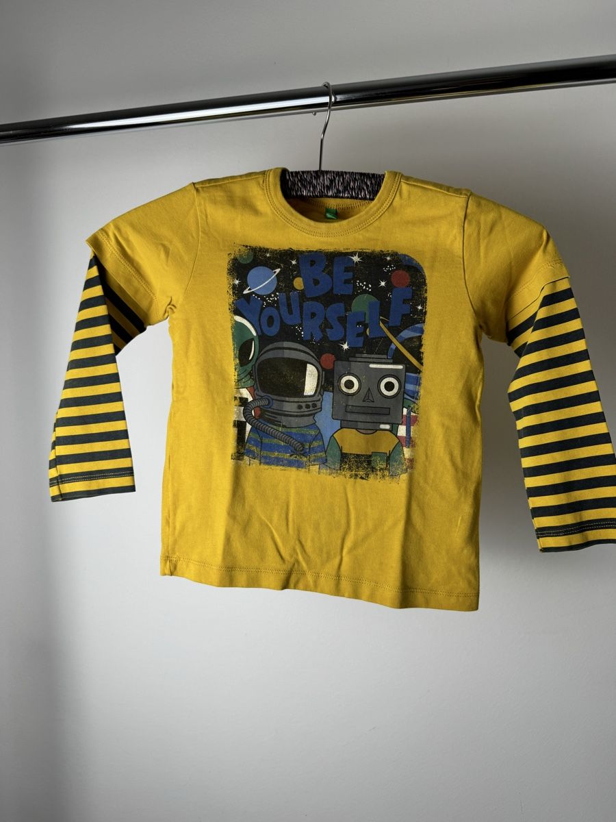 Benetton Hemden, T-Shirts & Polos: Benetton Langärmliges TShirt Gr 110 – Gebraucht aus Zürich von AninANILOKIN