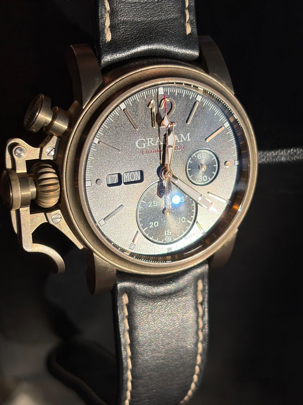 Graham Montres: GRAHAM CHRONOFIGHTER BRONZE VINTAGE – D'occasion à Rütihof par elcheffe81 6