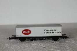 Märklin DB Audi Containerwagen Güterwagen