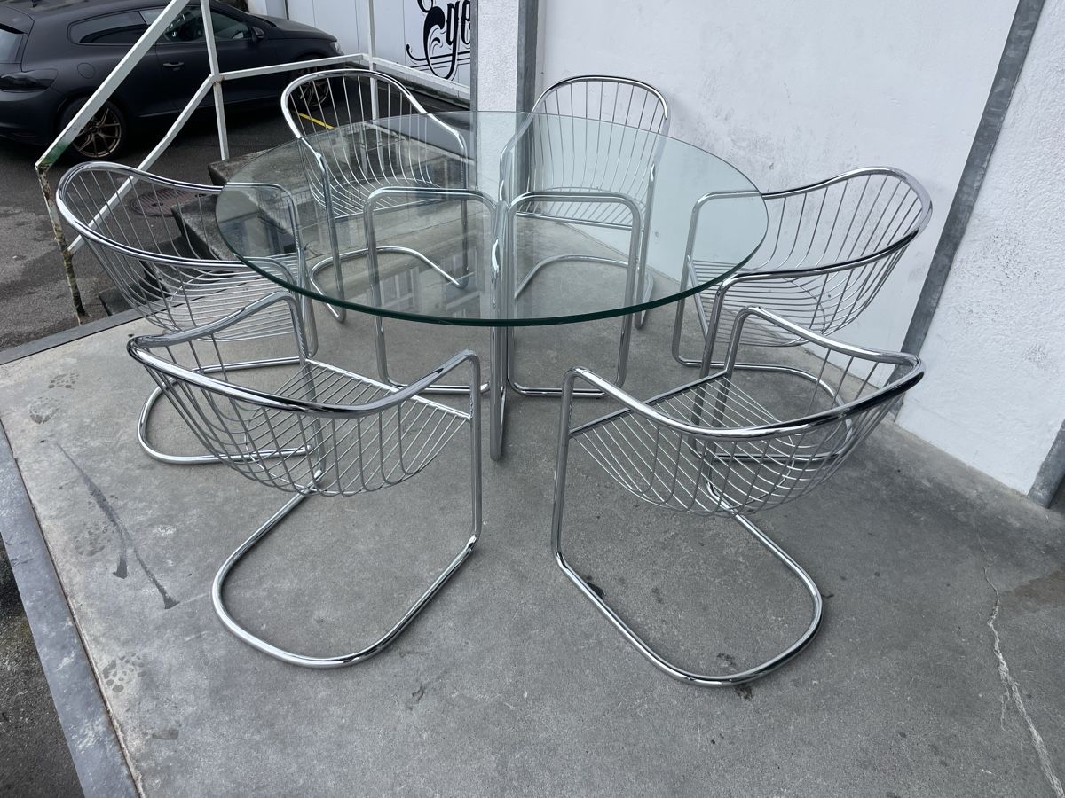 Tische: Mid Century Space Age Tisch Gastone Rinaldi – Gebraucht aus Bern von fotolog111 1