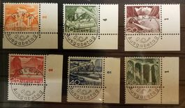 4259) 1949 Technik und Landschaft ET Vollstempel deutsch