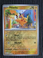 Pokemon Paldea Evolved Pikachu Reverse Englisch