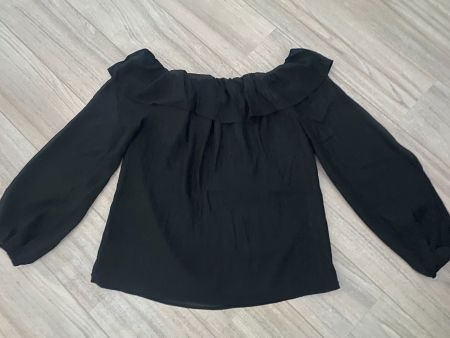 WHITE HOUSE BLACK MARKET Oberteil schwarz Gr. 38