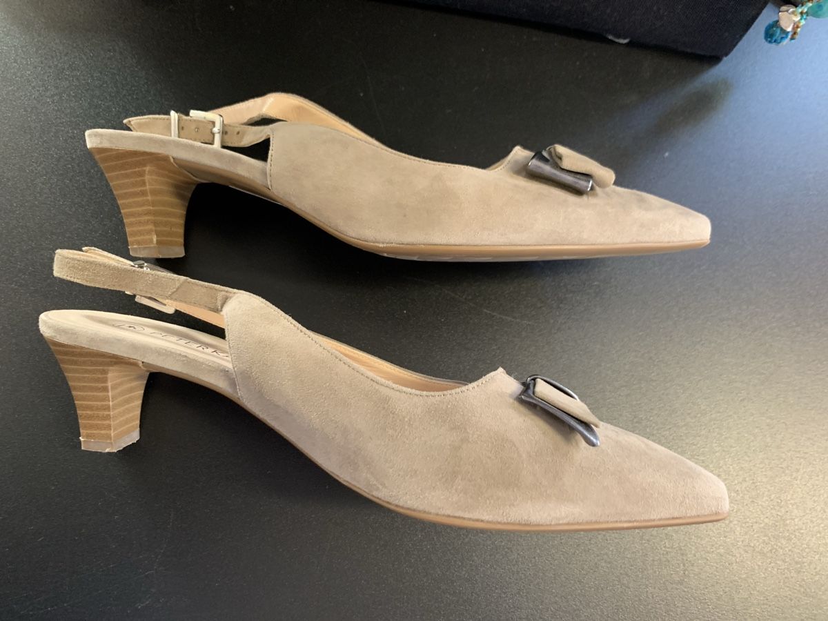 Kaiser Scarpe da donna: Peter Kaiser Wildleder slingback gr6=39 – Nuovo (secondo la descrizione) da Unterseen venduto da jpowers1971 5