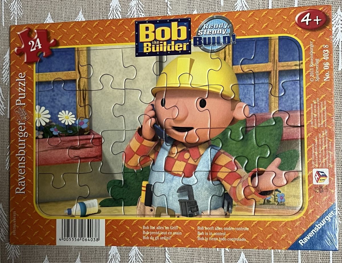 Ravensburger Puzzle: Puzzle Bob le bricoleur NEUF – Nuovo e nell'imballaggio originale da La Tour-de-Peilz venduto da Pansy02