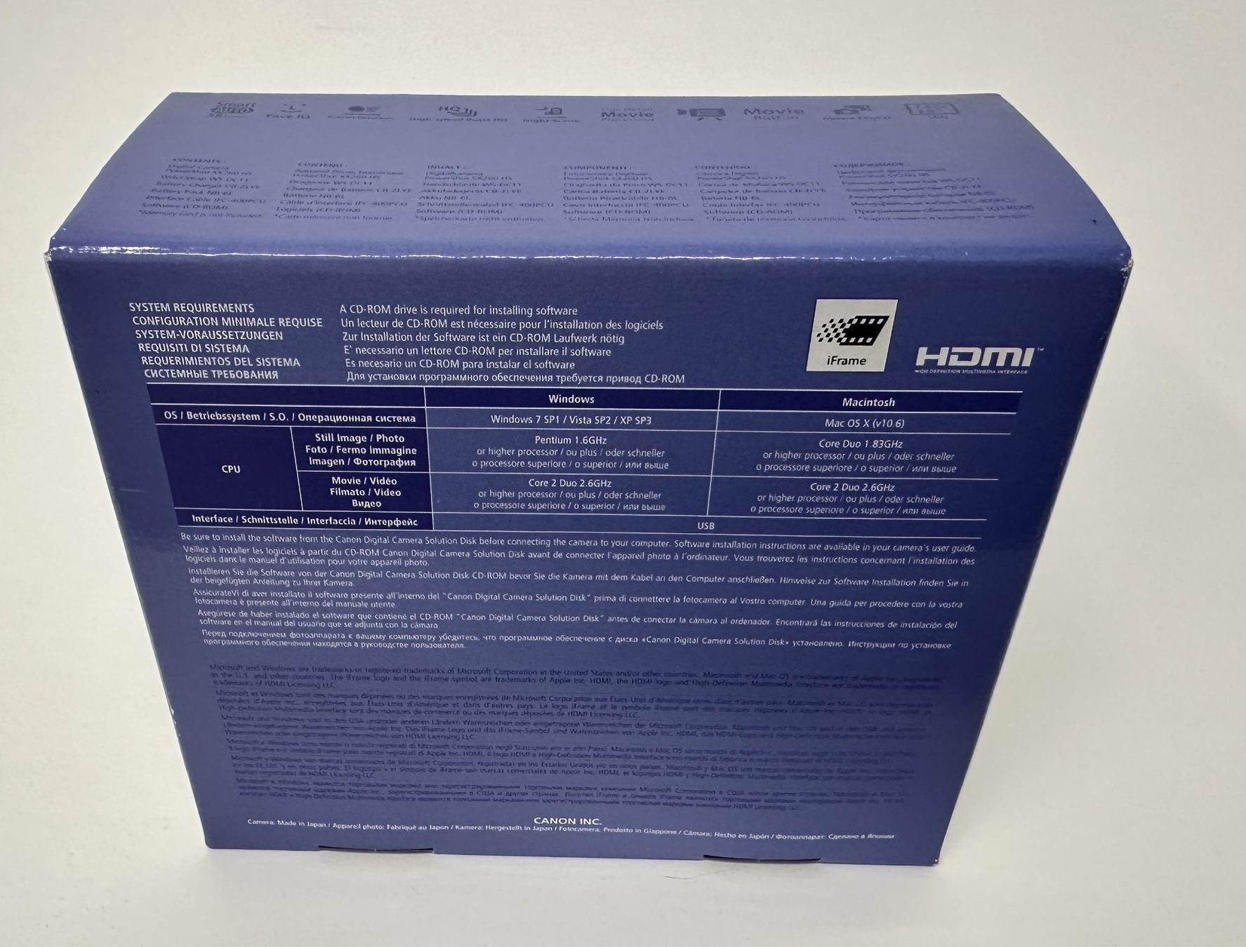 Canon Fotocamera: Canon Powershot SX260 HS Kompaktkamera schwarz – Usato da Oensingen venduto da Mavo4711 8