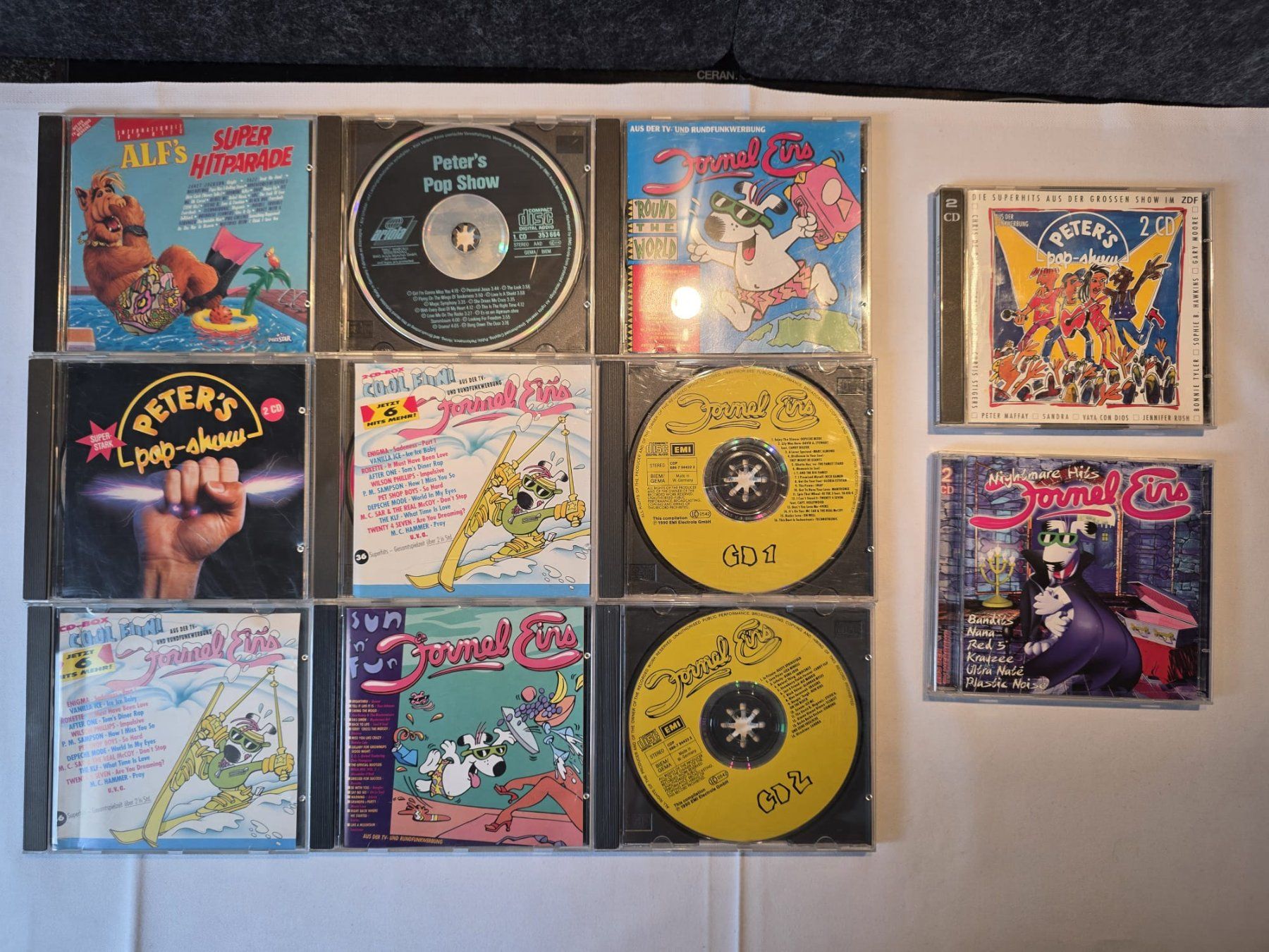 Coole Sammlung -Diverse CDs von Formel Eins und Co. Top! (Gebraucht) in ...