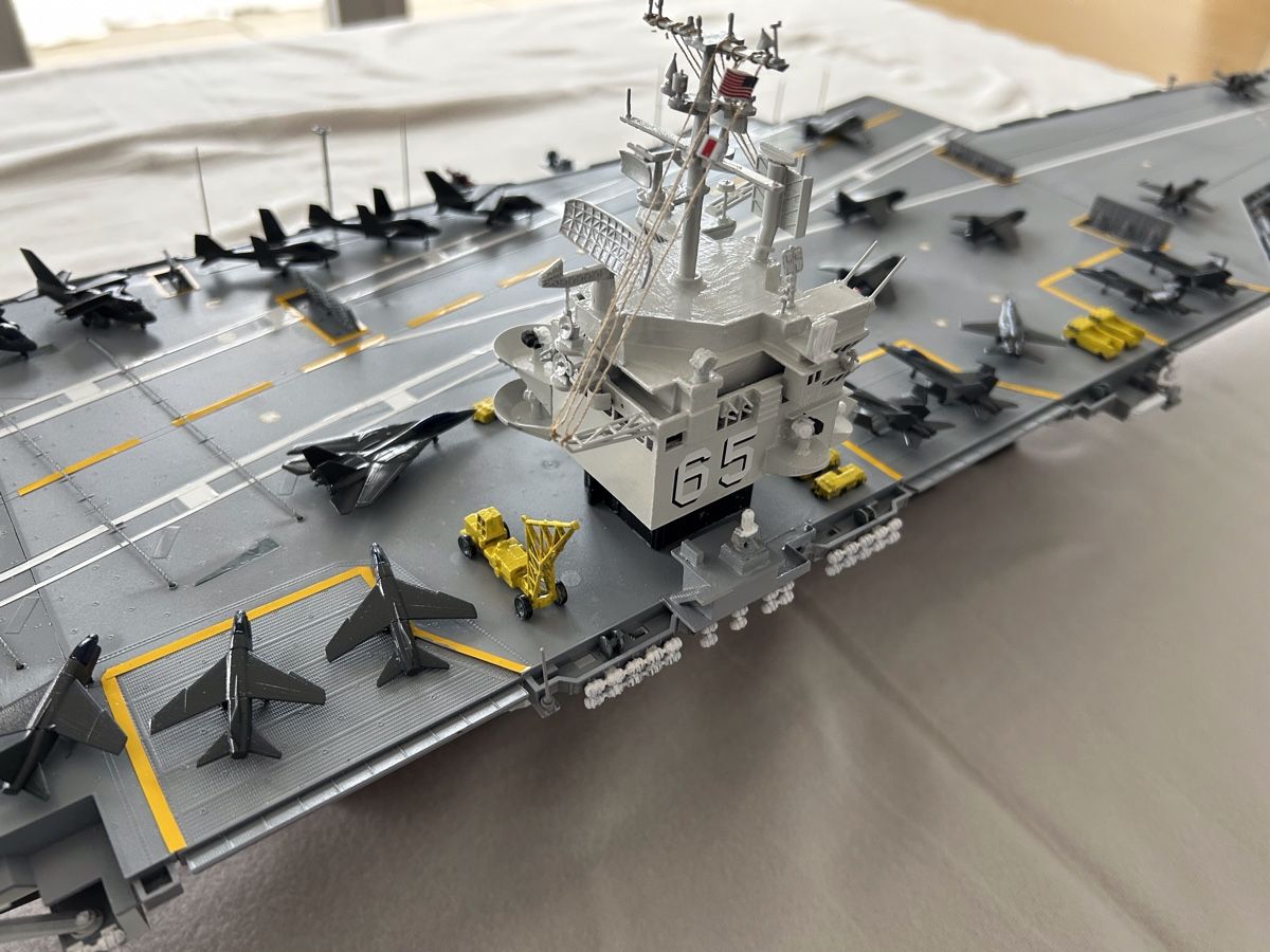 Tamiya Kit di modellismo & Modellini statici: Flugzeugträger Enterprise 1:350, Standmodell – Nuovo (secondo la descrizione) da Bennau venduto da skh01 4