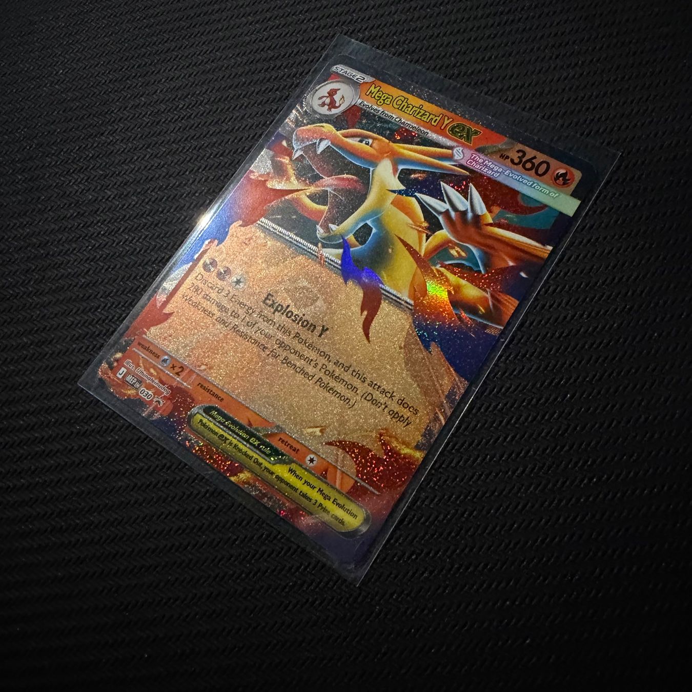 Bandai Carte collezionabili: Pokemon - Mega Charizard Y ex MEP 030 Promo Englisch – Nuovo (secondo la descrizione) da Oberbuchsiten venduto da PokeDex 1