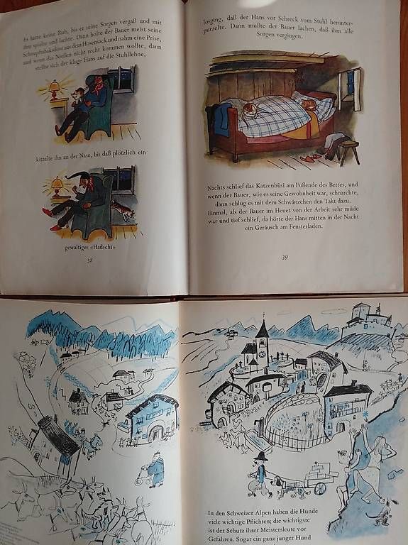 Livres: 4 sehr alte schweizer  Bilderbücher. – D'occasion à Zollikerberg par Inhal 2