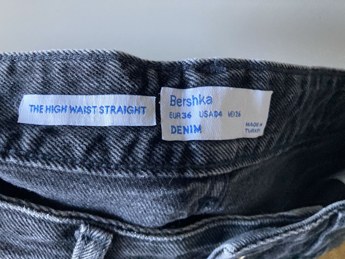 Bershka Jeans: Pantalon noir et gris, 36 – D'occasion à Le Mont-sur-Lausanne par aude_mgn 3