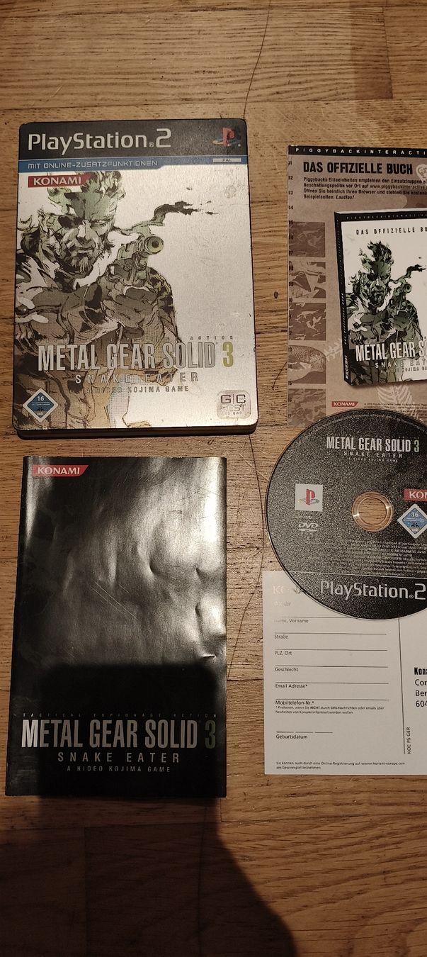 Giochi: Metal Gear Solid 3 - Snake Eater PS2 - Komplett! METAL.HÜLLE – Usato da Oensingen venduto da ece_8k7q 8