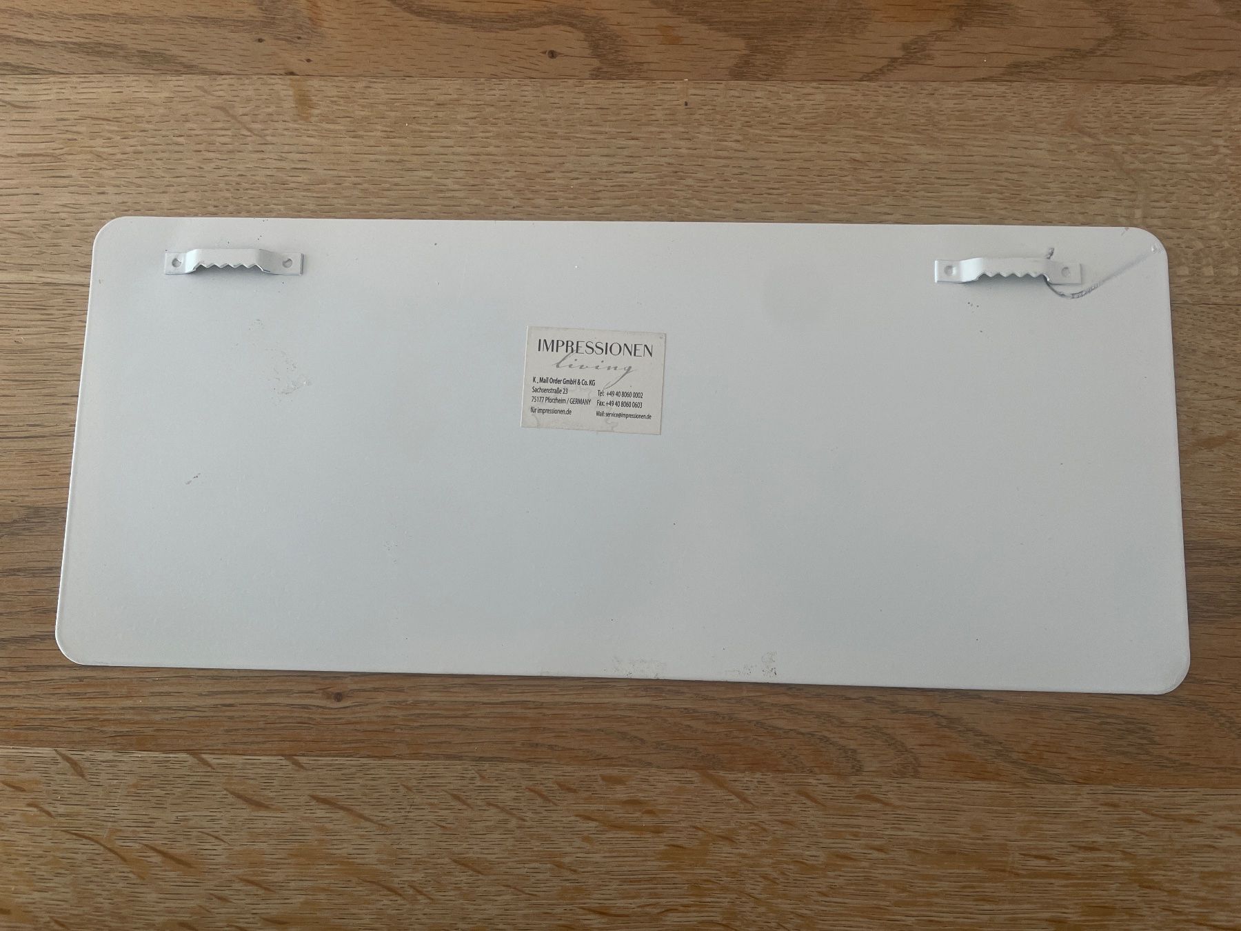 Ecriteaux: Blechschild – D'occasion à Bellach par cosmoderm 1