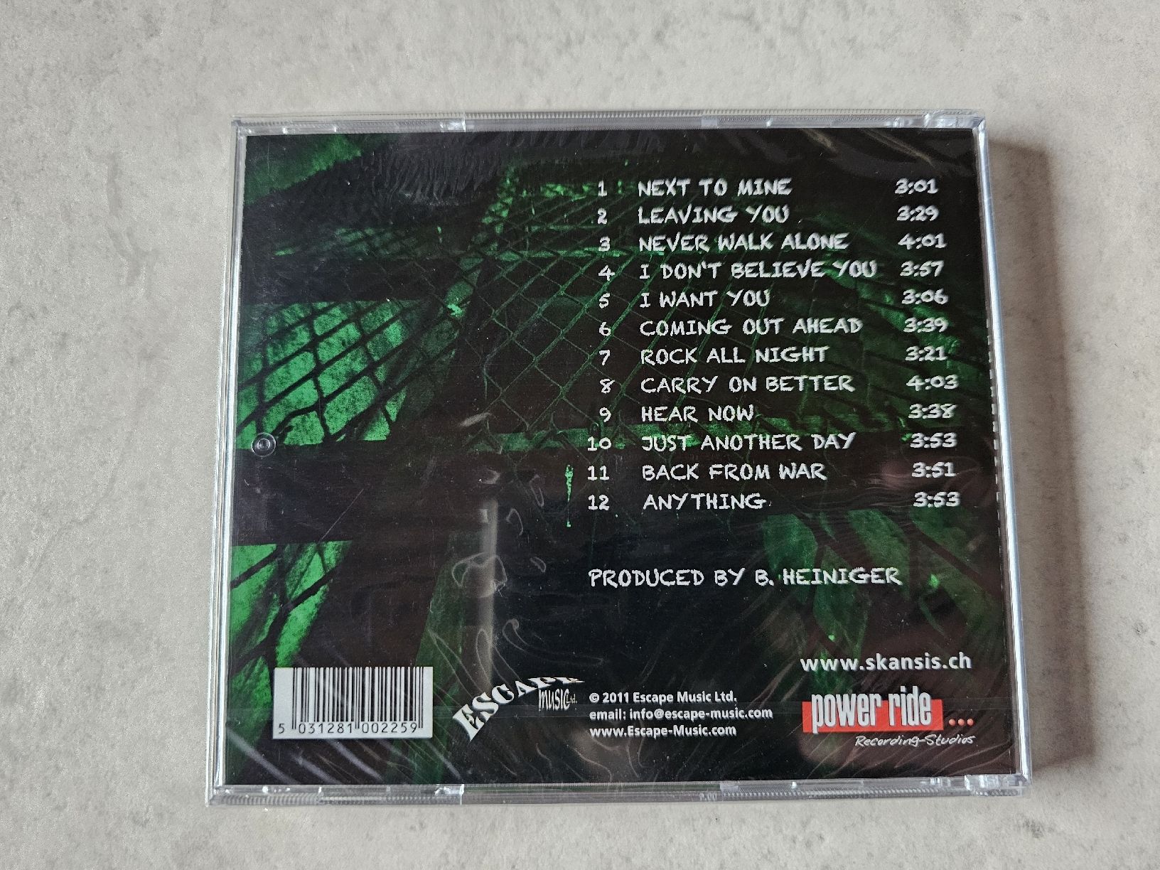 CDs: Skansis  -  Leaving You  /  Fabrikneu – Neuf avec emballage d'origine à Schneisingen par backstore24 1