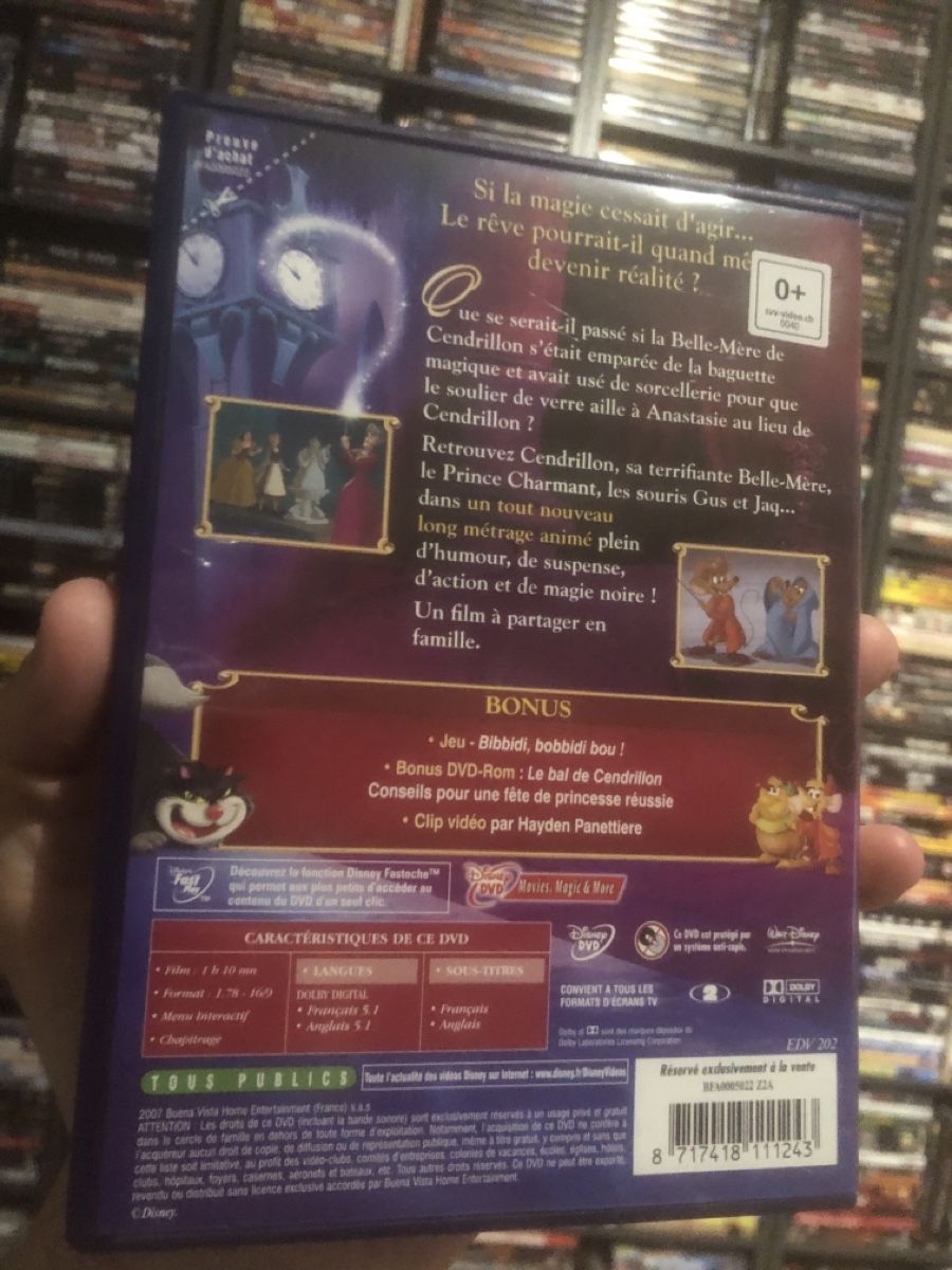 Alle DVDs: Le Sortilège de Cendrillon - dvd – Gebraucht aus Lausanne von fransadpop 1