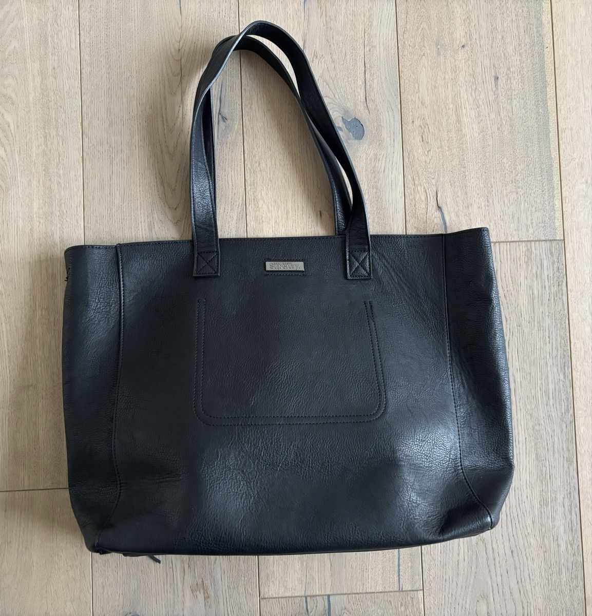 Superdry Borse da donna: Shopper von SUPERDRY, schwarz – Nuovo (secondo la descrizione) da Liestal venduto da userin1000