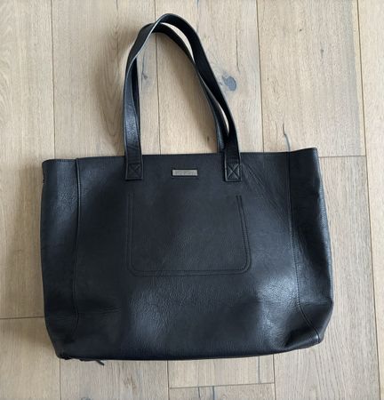 Shopper von SUPERDRY, schwarz