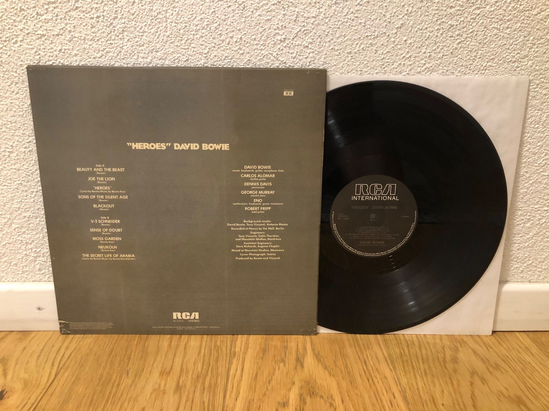 Vinyles: DAVID BOWIE - HEROES LP – D'occasion à Zofingen par kartengeheimniss 1