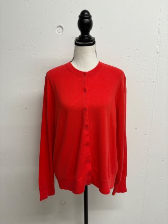 J.Crew Cardigan rot Gr. XXL Baumwolle