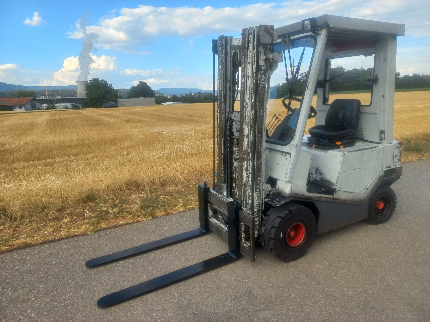 Diesel Carrelli elevatori e a forche: Dieselstapler FIAT Stapler Triplex Vollfreih. Seitenschieber – Usato da Dulliken venduto da Classiclerch4657 2