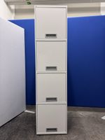 LO Lista Office Aktenschrank 4 Fächer Metall