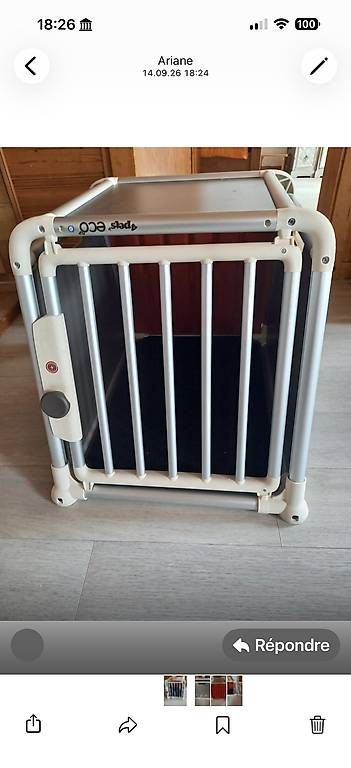 Gabbie, trasporto & Sicurezza: Cage pour chiens très peu servi  – Usato da Fully venduto da Ylucas 2