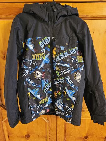 Quiksilver Skijacke schwarz bunt Grösse XXL 16 gebraucht