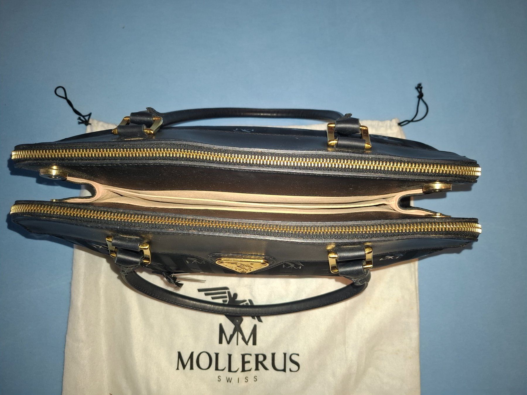 Maison Mollerus Taschen für Damen: Mollerus Handtasche 3 teilig – Neu (gemäss Beschreibung) aus Weggis von Jhmathis 3