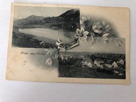 Ansichtskarte Gruss aus Huetten  um 1906