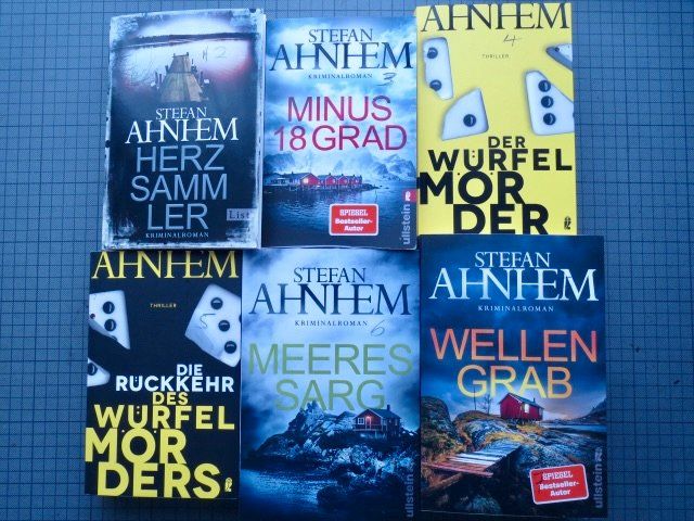 Libri: 6 Krimis von Stefan Ahnhem – Nuovo (secondo la descrizione) da Wetzikon ZH venduto da Stunggeli