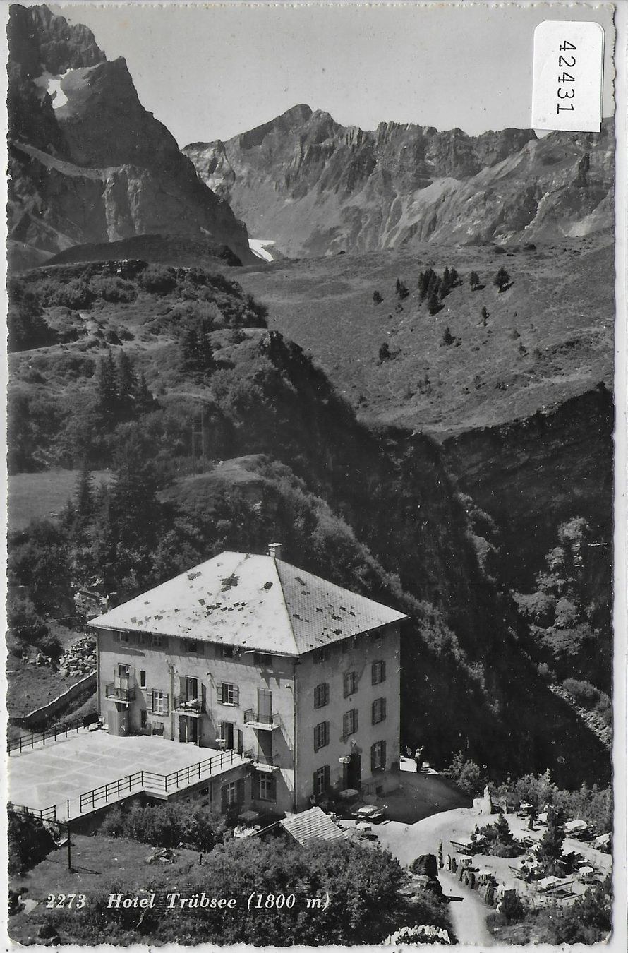 Cartoline postali: Hotel Trübsee – Difettoso da Ettingen venduto da Kartenplanet