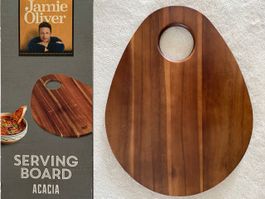 6 x Jamie Oliver Antipasti-Brett, Akazienholz, 45x35cm, Neu