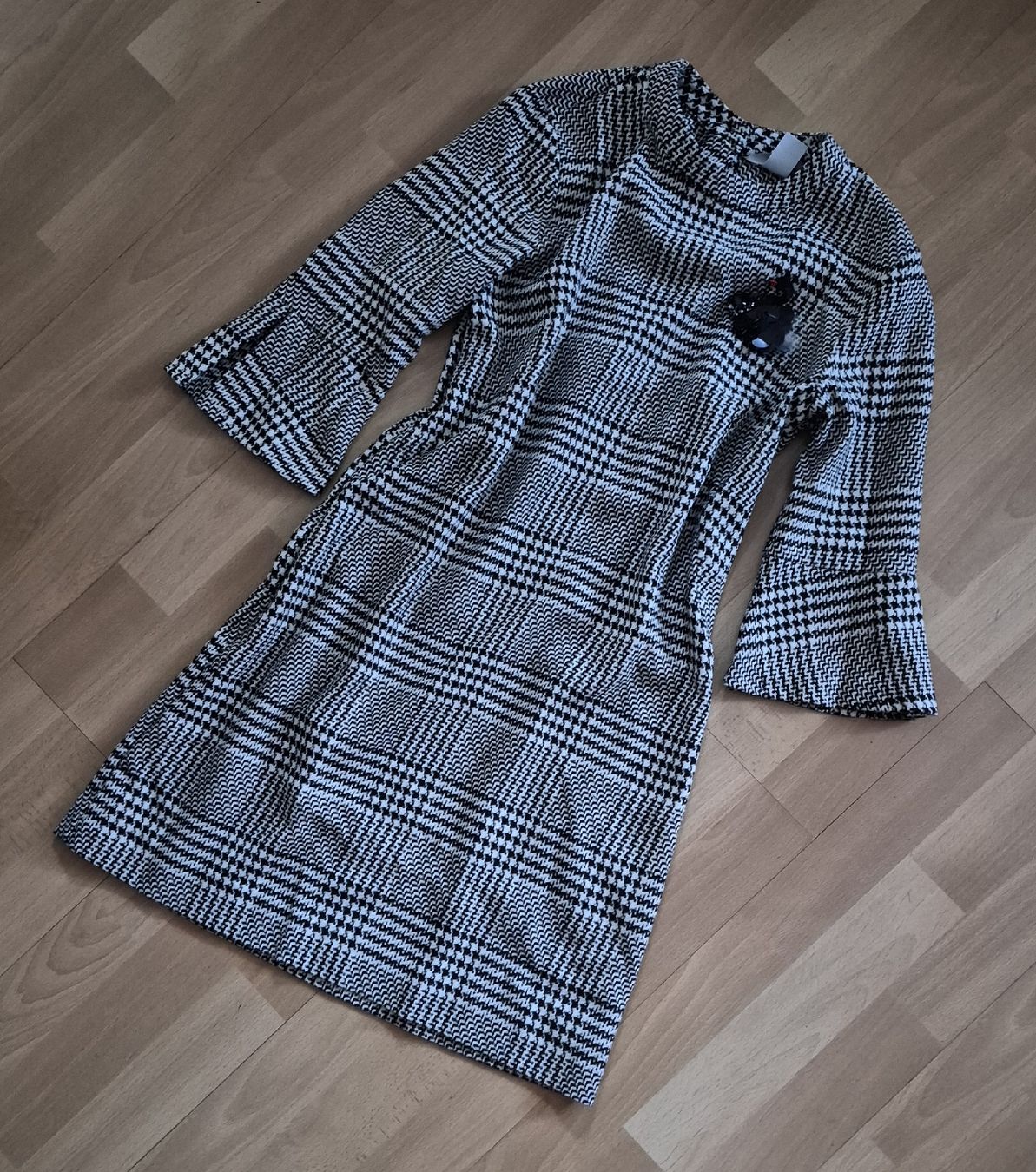 H&M Vestiti: H&M elegantes kariertes Kleid Gr. S – Usato da Naters venduto da Monika-K