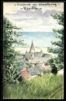 Handgemalt: Urville /Cherbourg, Durchbli