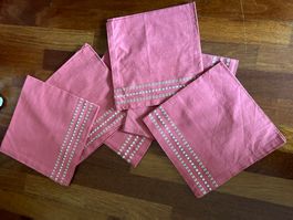 Servietten/Tischset Crate&Barrel 6stk Neu