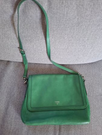 Fossil, Handtasche, grün, wie neu