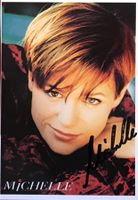 Michelle Autogramm signiert Foto 10x15cm