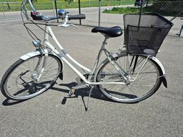 "Hollandrad" Velo weiss