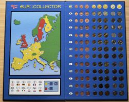 Euro Collector komplett mit 96 Münzen - prägefrisch