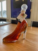 Pfirsichlikör in Glas-High Heel 350 ml