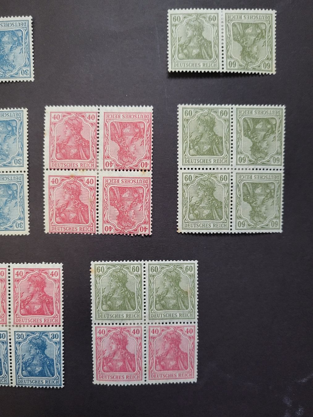 Tutti i francobolli: 1920, Deutsches Reich  -  Kehrdrucke – Nuovo (secondo la descrizione) da stäfa venduto da brandy66 2