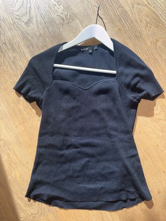 Maje black ripped Shirt