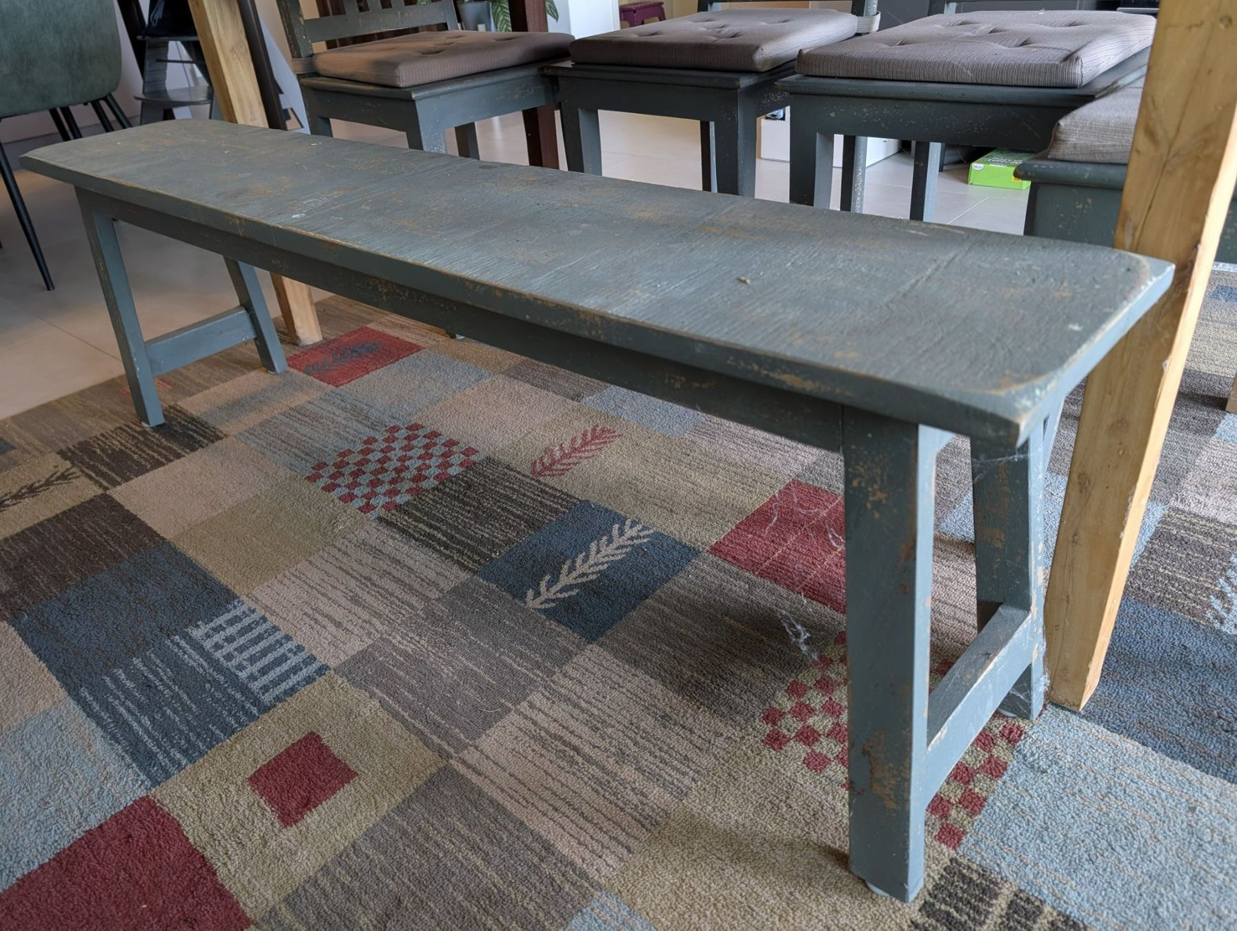 Maisons du monde Set di tavolo e panche: Esszimmerset Shabby Chic: Recyceltes Holz & Mango – Usato da Wallisellen venduto da Melsh 2